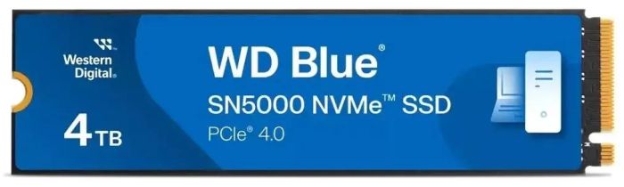 Накопитель SSD WD M.2 4TB PCIe 4.0 Blue SN5000
