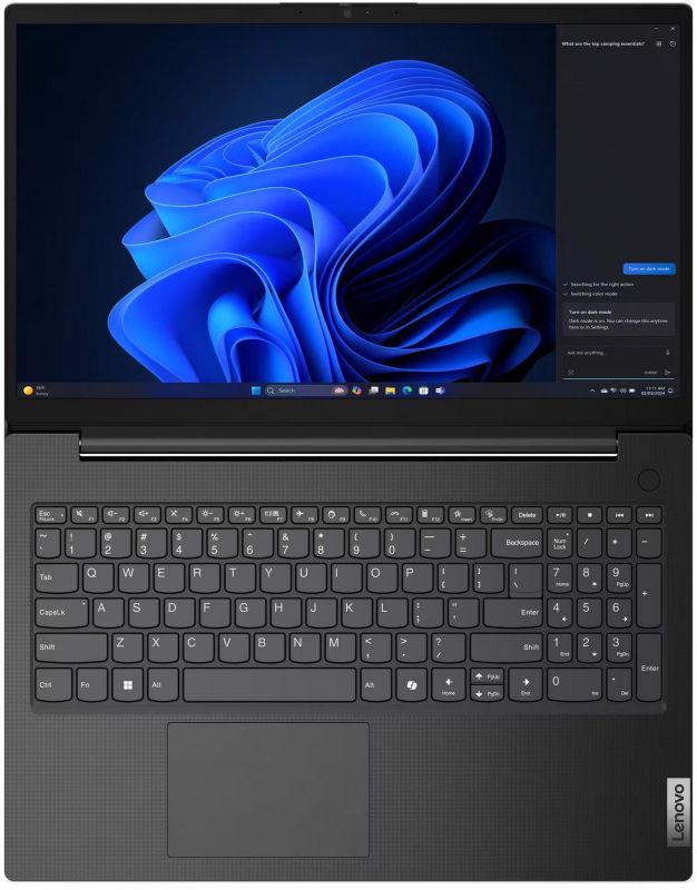 Lenovo Notebook V15-G5 15.6" FHD IPS AG, Intel i3-1315U, 16GB, F512GB, UMA, Win11P, black