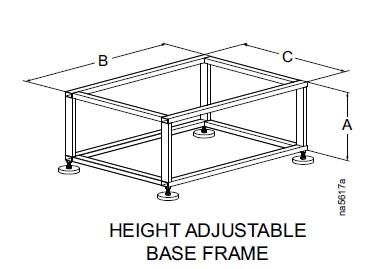 Frame for Uniflair AMICO