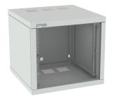 Шафа  ZPAS 19", 10U, Z-BOX, з змінними бічними стінками, 600х600 мм, максимально 100кг, сіра
