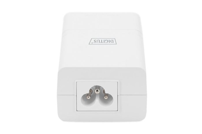 PoE-Інжектор DIGITUS PoE+ 802.3at, 10/100/1000 Mbps, Output max. 48V, 30W, білий