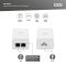 PoE-Інжектор DIGITUS PoE+ 802.3at, 10/100/1000 Mbps, Output max. 48V, 30W, білий
