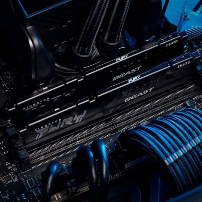 Пам'ять ПК Kingston DDR5 64GB KIT (32GBx2) 5600 FURY Beast
