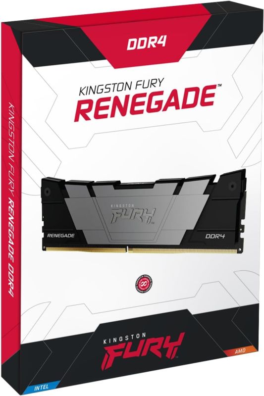 Память ПК Kingston DDR4 32GB KIT (16GBx2) 3600 FURY Renegade RGB