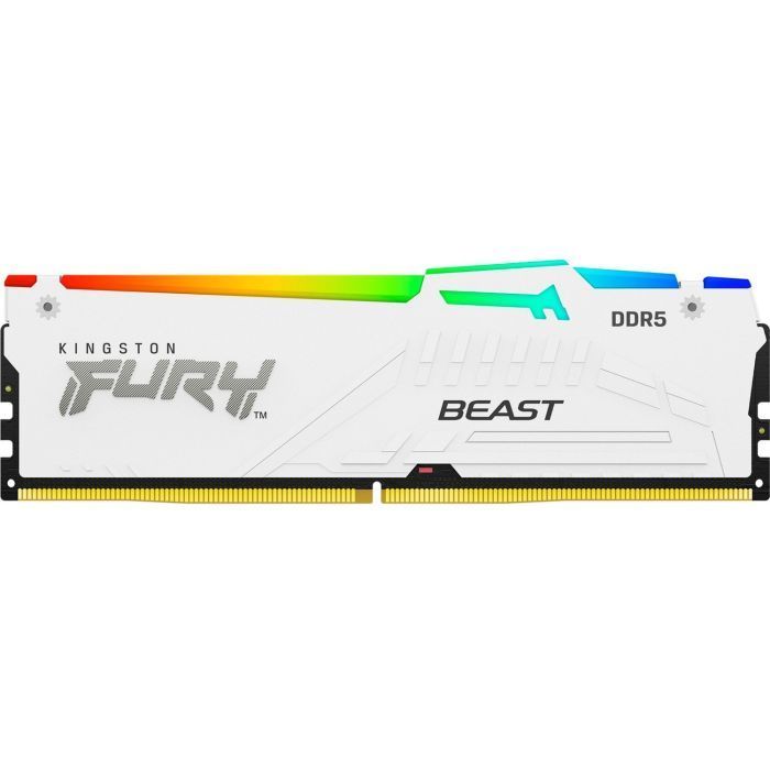 Memory Kingston DDR5 16GB 6400 Beast White RGB EXPO