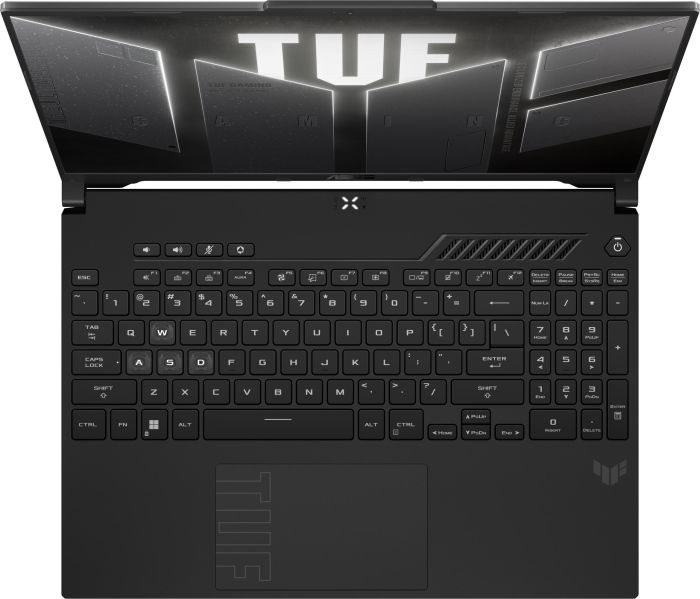 Ноутбук ASUS TUF Gaming F16 FX607VU-RL071 16" FHD+ IPS, Intel 5 210H, 16GB, F1TB, NVD4050-6, NoOS, Сірий