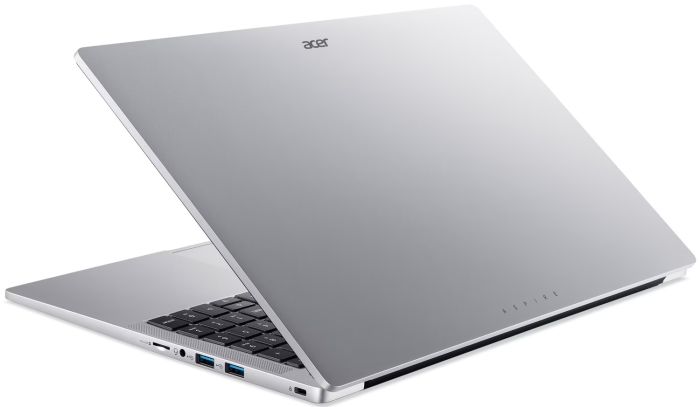 Ноутбук Acer Aspire Lite AL15-32P 15.6" FHD IPS, Intel N4500, 8GB, F256GB, UMA, Lin, сріблястий