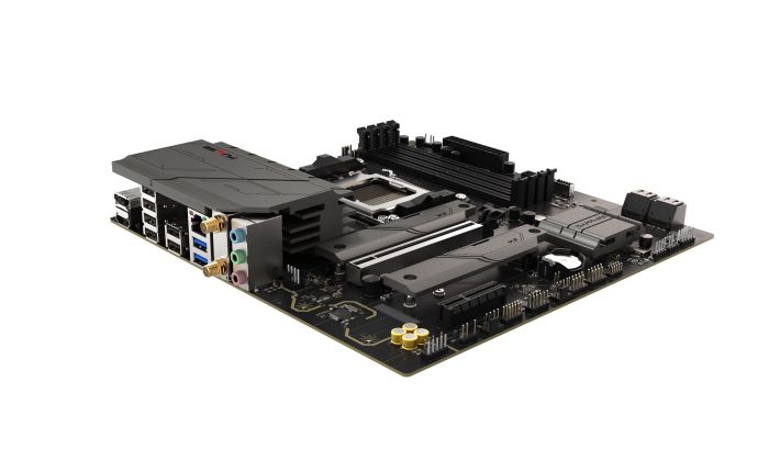 SAPPHIRE Motherboard PULSE B850M WIFI sAM5 B850 4xDDR5 M.2 HDMI DP WiFi BT mATX