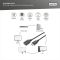Кабель DIGITUS HDMI High speed + Ethernet (AM/AF) 2.0м, чорний