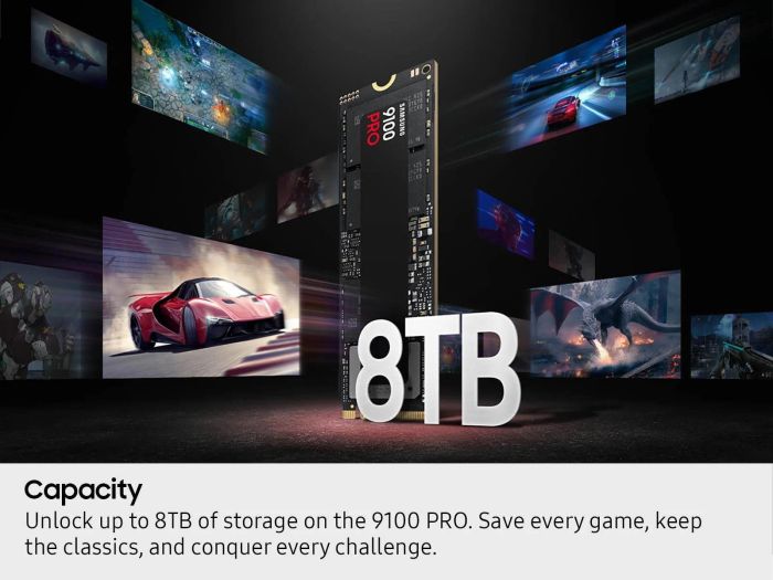 Накопичувач SSD Samsung M.2 8TB PCIe 5.0 9100PRO
