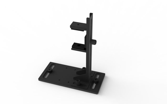 Держатель VGA Zalman VS2, горизонтальное-вертикальное расположение, чёрный