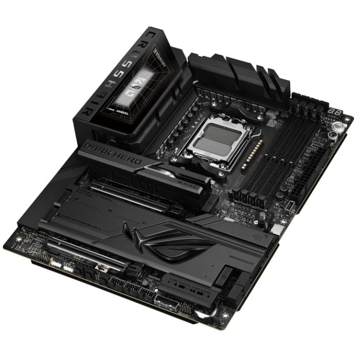 ASUS Motherboard ROG CROSSHAIR X870E DARK HERO sAM5 X870E 4xDDR5 M.2 HDMI USB Type-C Wi-Fi BT ATX