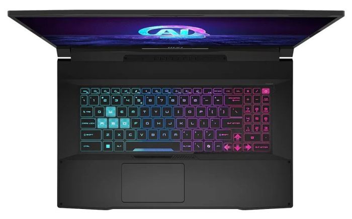 Ноутбук MSI Katana A17 AI B8VF-1036XUA 17.3 FHD, AMD R7-8845HS, 16GB, F1TB, NVD4060-8, DOS, черный