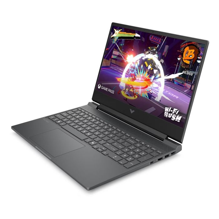 Ноутбук HP Victus 15-fb3011ua 15.6" FHD IPS AG, AMD R5-8645HS, 16GB, F512GB, NVD4050-6, DOS, серый