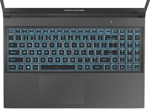 Ноутбук Dream Machines RG4050-15 15.6FHD IPS, Intel i7-13620H, 16GB, F1TB, NVD4050-6, DOS, черный