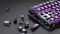 Клавиатура магнитная GravaStar Mercury V75 Lite 75keys, Blackcore, USB-A, Transparent Black