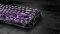 Клавиатура магнитная GravaStar Mercury V75 Lite 75keys, Blackcore, USB-A, Transparent Black