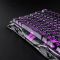 Клавиатура магнитная GravaStar Mercury V75 Lite 75keys, Blackcore, USB-A, Transparent Black