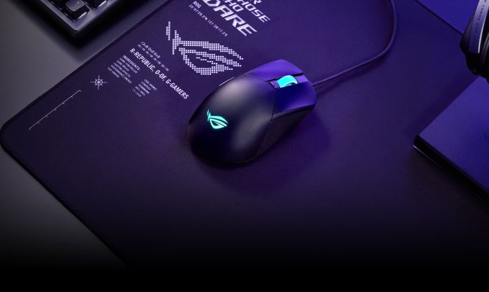ASUS Mouse ROG Gladius III Core, RGB, USB-A, black