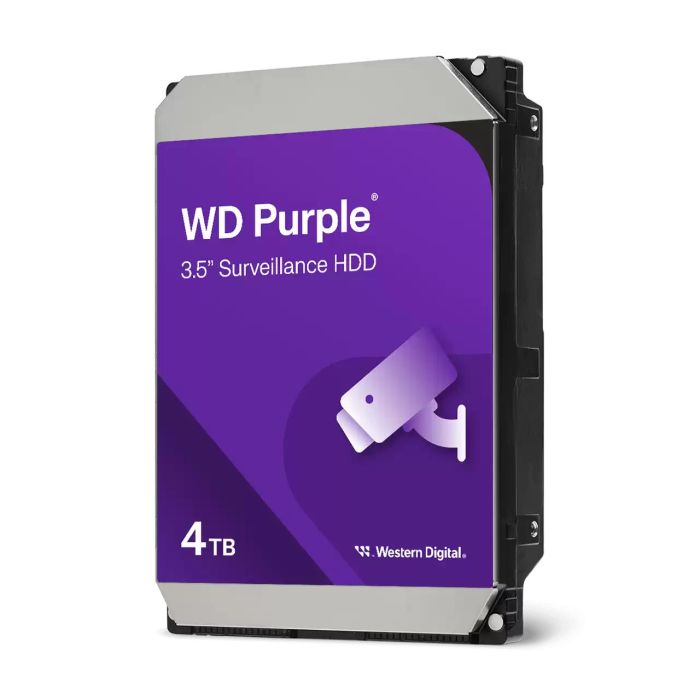 WD  4TB 3.5" 128MB SATA Purple Surveillance