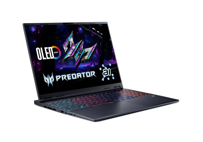 Ноутбук Acer Predator Helios Neo 16S PHN16S-71 16" OLED, Intel U7-255HX, 32GB, F1TB, NVD5060-8, Lin, чорний