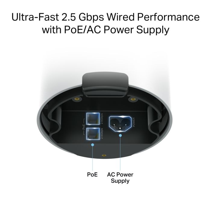 Система WiFi-Mesh TP-LINK Deco BE25 BE5000, 2x2.5GE LANWAN,  1мод, зовнішня