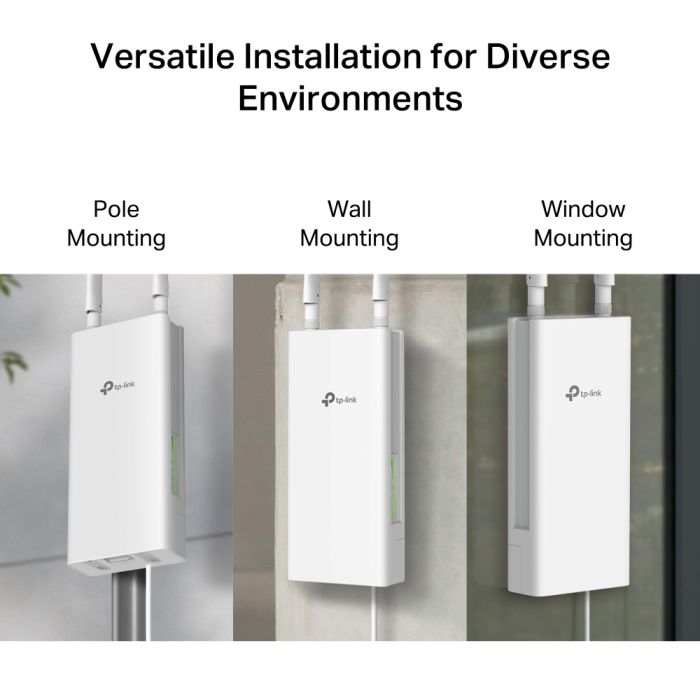 Маршрутизатор TP-LINK Archer MR402 outdoor N300 4G/LTE, 1xFE LAN/WAN, OUTDOOR