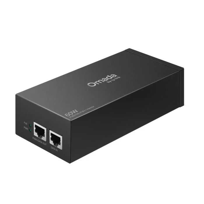 Інжектор PoE TP-LINK TL- 1x10GE, 1x10GE PoE, 60W TP-Link POE370S