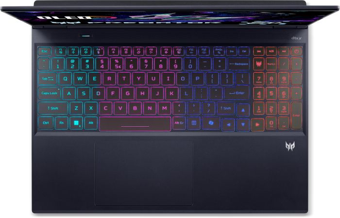 Ноутбук Acer Predator Helios Neo 16S PHN16S-I51 16" OLED, Intel U9-386H, 64GB, F2TB, NVD5060-8, Lin, чорний