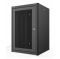 Шафа MIRSAN 19", 9U, WTN, перфорація 80%, 600x450 мм, 2т.кріпл, максимально 100 кг, чорна