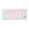 Клавіатура механічна GravaStar Mercury K1 Lite 80keys, GravaStar x BSUN Grey, BT/WL/USB, Lumen Rose