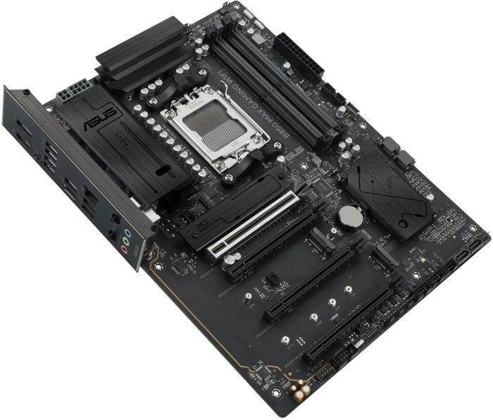 Материнcька плата ASUS B850 MAX GAMING WIFI sAM5 B850 4xDDR5 M.2 HDMI DP ATX