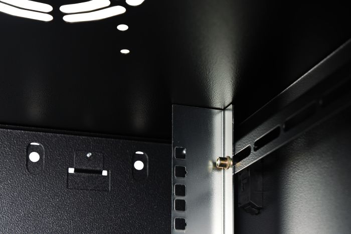 Шафа DIGITUS 19", 9U, Wall Mounting Dynamic-N, 600x600 мм, 60кг максимально, розібрана, чорна