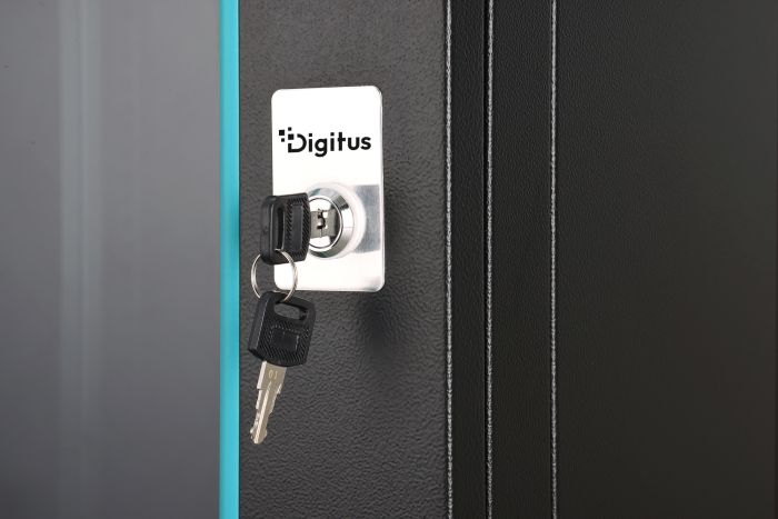 Шафа DIGITUS 19", 9U, Wall Mounting Dynamic-N, 600x600 мм, 60кг максимально, розібрана, чорна