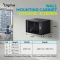 Шафа DIGITUS 19", 9U, Wall Mounting Dynamic-N, 600x600 мм, 60кг максимально, розібрана, чорна
