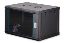 Шафа DIGITUS 19", 7U, Wall Mounting Dynamic-N, 600x600 мм, 60кг максимально, розібрана, чорна
