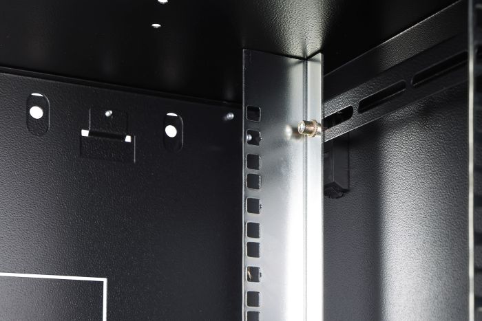 Шафа DIGITUS 19", 7U, Wall Mounting Dynamic-N, 600x600 мм, 60кг максимально, розібрана, чорна
