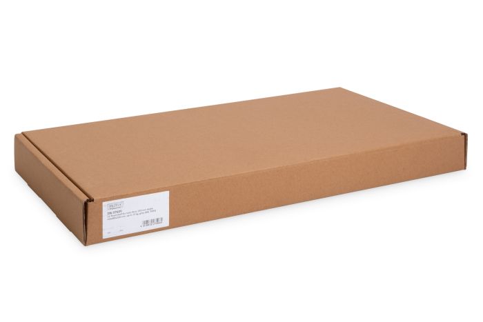 Полка DIGITUS 19", 1U, консольная, 250мм, серая