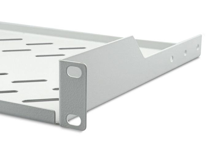 Полка DIGITUS 19", 1U, консольная, 250мм, серая