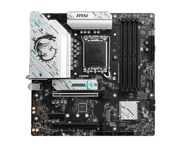 Материнcкая плата MSI B760M GAMING PLUS WIFI s1700 B760 4xDDR5 HDMI DP WiFi BT mATX