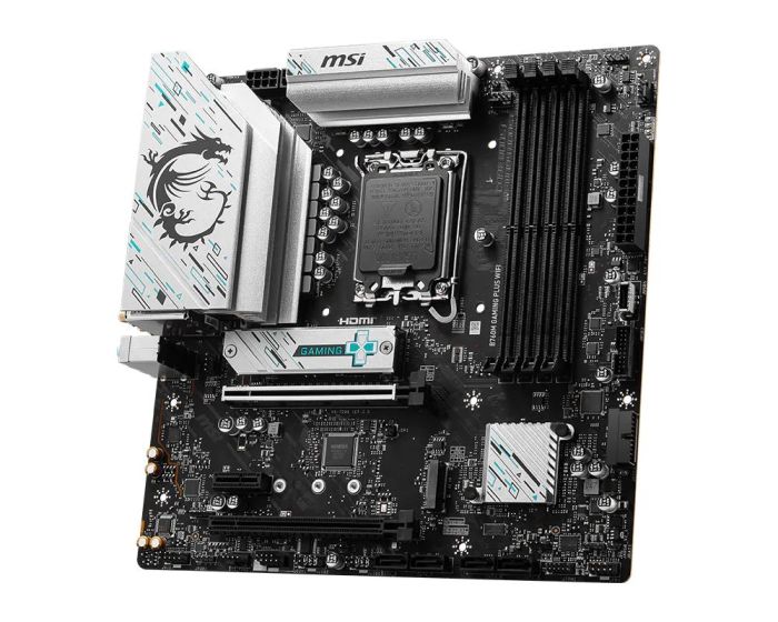 Материнcкая плата MSI B760M GAMING PLUS WIFI s1700 B760 4xDDR5 HDMI DP WiFi BT mATX