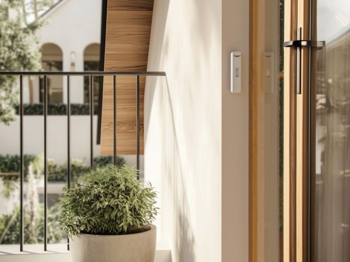 Датчик движения уличный типа «штора» Ajax Curtain Outdoor Mini, Jeweler, беспроводной, белый, 130273.345.WH1