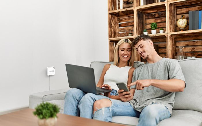 Маршрутизатор ASUS RT-AX50 GO AX1500 1xGE LAN/WAN, 1xUSB-A, 1xUSB-C