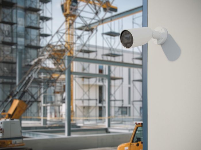 IP-камера дротова Ajax BulletCam HLVF 5 MP White, 2.8–12 мм, PoE, True WDR, IP67, ІЧ 60 м, LED 40 м, аудіо, кут огляду 31° до 111°, вулична, біла, 126277.217.WH1