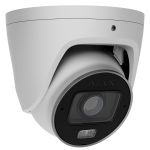 IP-камера дротова Ajax TurretCam HLVF 5 MP White, 2.8–12 мм, PoE, True WDR, IP67, ІЧ 60 м, LED 40 м, аудіо, кут огляду 31° до 111°, вулична, біла, 126281.197.WH1