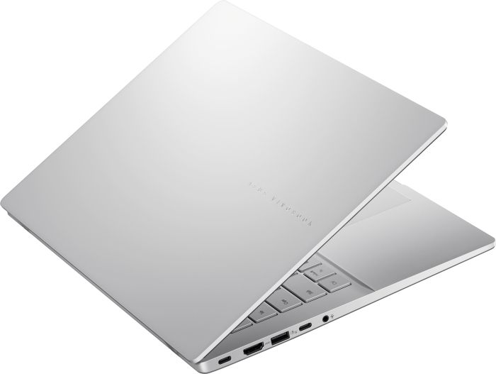 Ноутбук ASUS Vivobook S14 M3407KA-SF071 14" WUXGA OLED, AMD AI 5 330, 16GB, F512GB, UMA, NoOS, Сріблястий