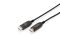 DIGITUS HDMI AOC Connection Cable, Type A M/M, 50m, Ultra HD, 8K@60 Hz, gold, bl