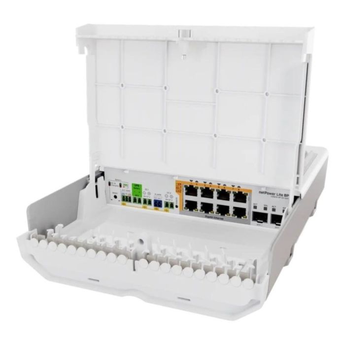 Комутатор MikroTik Cloud Smart Switch MikroTiK CSS610-8P-2S+OUT