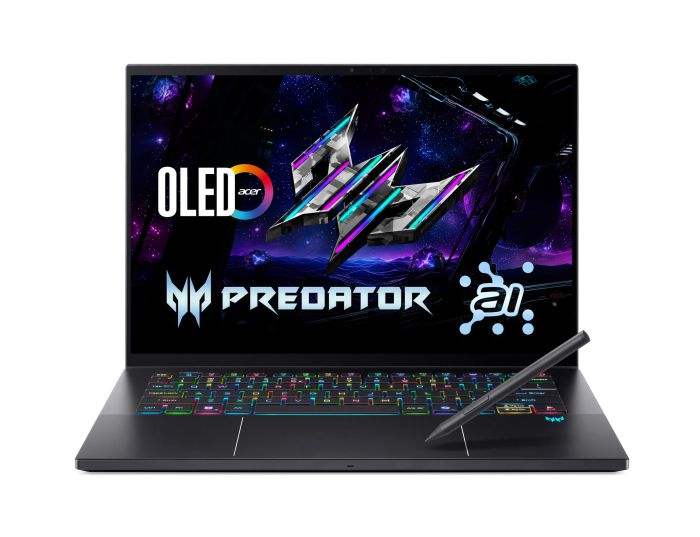 Acer Notebook Predator Triton 14 PT14-52T 14.5" 2.8K OLED Touch, Intel U9-288V, 32GB, F1TB, NVD5070-8, Win11P, black