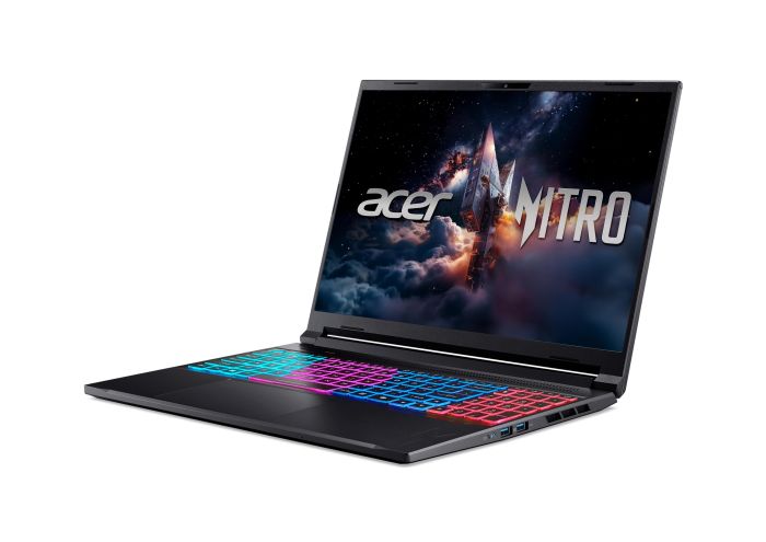 Ноутбук Acer Nitro V 16S ANV16S-71 16" WQXGA IPS, Intel 7-240H, 16GB, F1TB, NVD5070-8, Lin, черный